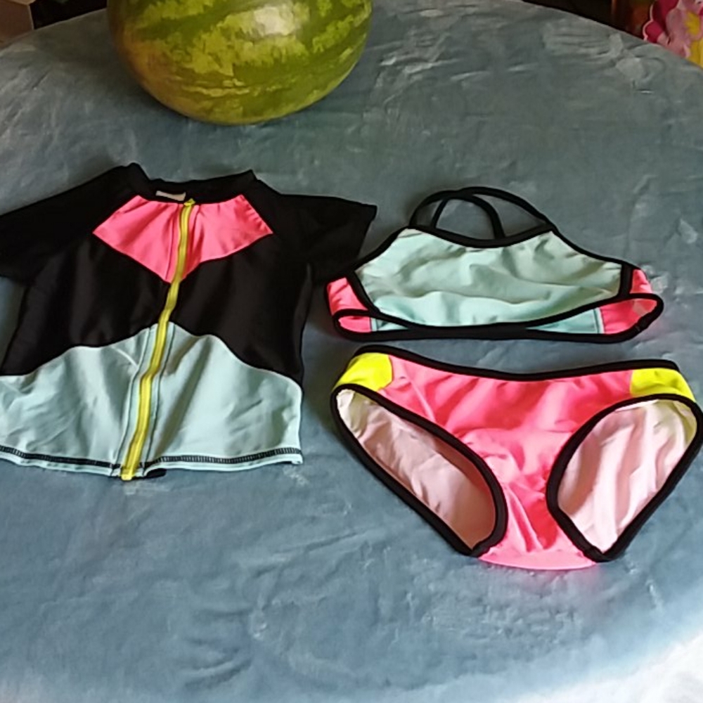 Girls Swimsuit 3 pcs